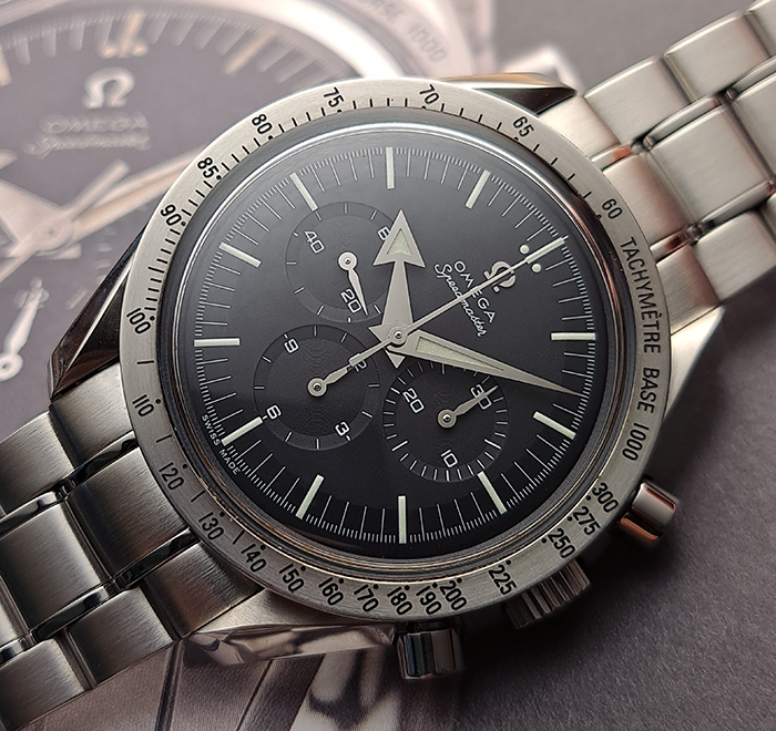 Omega Speedmaster Broad Arrow 1957 Re-Edition Wristwatch Ref. 3594.50